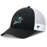 Cappello Fanatics - San Jose Sharks - Authentic Pro - Trucker - Nero