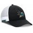Cappello Fanatics - San Jose Sharks - Authentic Pro - Trucker - Nero