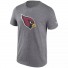 T-Shirt - Arizona Cardinals - Primary Logo - Fanatics - Grigio