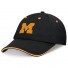 Cappello NCAA - Michigan Wolverines - Destrutturato - Nero - Marca TOW
