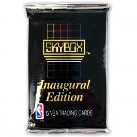 Pack Trading Cards NBA - Skybox Inaugural Edition 1990 - 15 carte