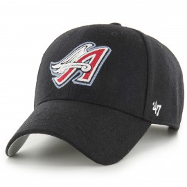 Cappello '47 Chain Stitch Los Angeles Angels Nero