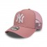 Trucker New Era New York Yankees Bambino Rosa