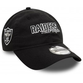 Cappello New Era 9Twenty Las Vegas Raiders Script Nero