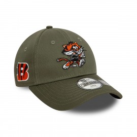 New Era 9Forty Bambino - Mascot - Cincinnati Bengals - Nero