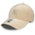 Cappello New Era 9Forty New York Yankees Women Diamante Velours Crema