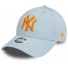 Cappello New Era 9Forty New York Yankees Women Blu Pastello