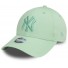 Cappello New Era 9Forty New York Yankees Women Verde Pastello