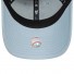 Cappello New Era 9Forty Yankees Donna Metallic Blu Pastello