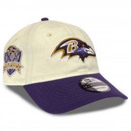 Cappello New Era 9Twenty Baltimore Ravens 20 Seasons Chrome