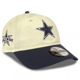Cappello New Era 9Twenty Dallas Cowboys 50 Years Chrome