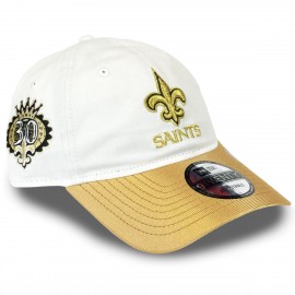 Cappello 9Twenty - New Orleans Saints - 30 stagioni - White and Gold - New Era