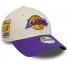 Cappellino New Era 9Forty - Los Angeles Lakers - Contrast Patch - Crema