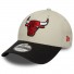 Cappellino New Era 9Forty - Chicago Bulls - Contrast Patch - Crema