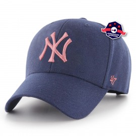 Cappellino '47 - Yankees - Blu navy / Rosa