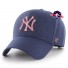 Cappellino '47 - Yankees - Blu navy / Rosa