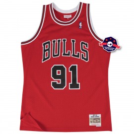 La maglia di Dennis Rodman alla Chicago Bulls