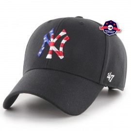 Cappuccio - New York Yankees Riempimento a bandiera - Nero
