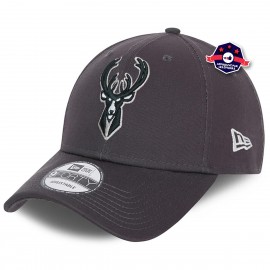 9Forty - Milwaukee Bucks - Grigio
