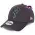9Forty - Milwaukee Bucks - Grigio