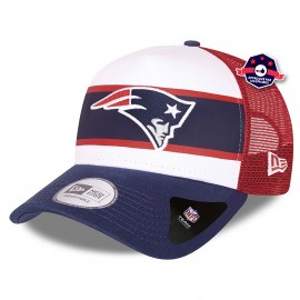 9Forty New England Patriots Una cornice - - Retro Trucker