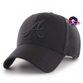 Atlanta Braves 47' Cappello MVP - - Black on Black