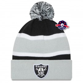 Las Vegas Raiders Berretto a righe grigio - New Era
