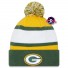 Green Bay Packers Berretto - Verde a righe - New Era