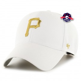 Pittsburgh Pirates Cap '47 - - Bianco metallizzato a scatto