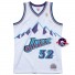 Utah Jazz Maglia NBA - Karl Malone - - Bianco