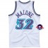Utah Jazz Maglia NBA - Karl Malone - - Bianco