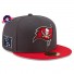Tampa Bay Buccaneers Cappello 59FIFTY - - Grigio