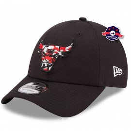 Chicago Bulls Cappello - - Wild Camo - 9Forty
