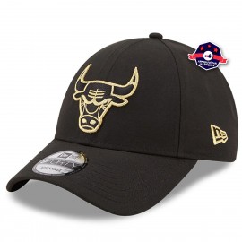 Chicago Bulls Cappello - - Nero e oro - 9Forty