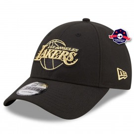 Los Angeles Lakers Cappello - - Nero e oro - 9Forty