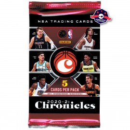 BoxPacchetto carte collezionabili NBA - Cronache 2021 (Blaster ) - 5 carte Panini