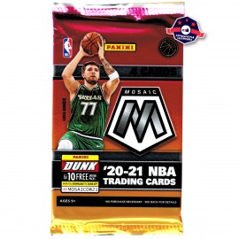 BoxPacchetto carte collezionabili NBA - 2021 Mozaic ( Blaster ) - 4 carte
