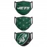 Maschere in tessuto - New York Jets - Set di 3