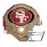 San Francisco 49ers Puzzle 3D - casco - NFL