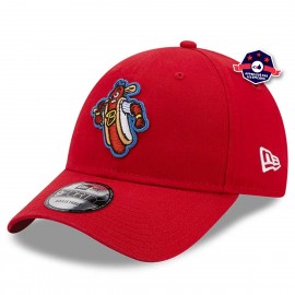 New Era Cappellino - Reading Fighting Phils - Rosso - 9Forty