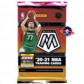 BoxPacchetto carte collezionabili NBA - 2021 Mozaic (Mega ) - 8 carte