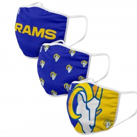 Los Angeles Rams Maschere in tessuto - Set di 3