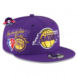 9Fifty Los Angeles Lakers Back Half Cappuccio - - - Viola