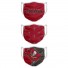 Tampa Bay Buccaneers Maschere in tessuto - Set di 3