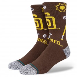 San Diego Padres Landmark Calzini - - Marrone - Stance