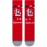 Landmark Calzini - Saint Louis Cardinals - Rosso - Stance