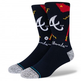 Atlanta Braves Landmark Calzini - - Nero - Stance