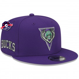 9Fifty Milwaukee Bucks City Edition Cap - - 2021 Supplente