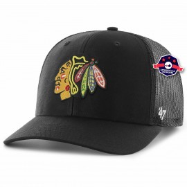 Chicago Blackhawks Trucker Cappello '47 - - Nero