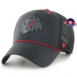 Chicago Blackhawks Trucker Cap '47 - - Pop Black